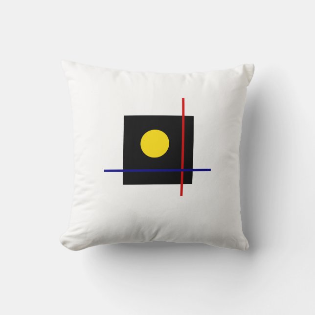 Classic Bauhaus Geometric Art Kudde (Framsida)