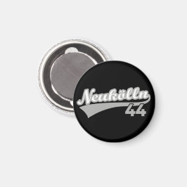 Classic Berlin Neukölln 44 Oldschool Logotyp Magnet