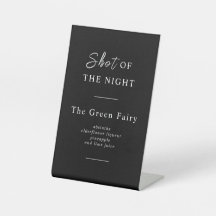 CLASSIC BLACK AND WHITE PUB MENU