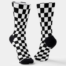 Classic black checkerboard