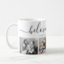 Classic Black White Beloved Nana Photo Mors dag
