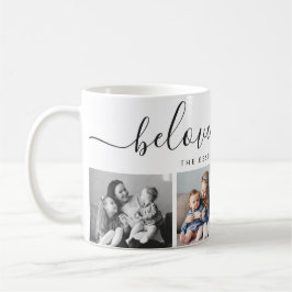 Classic Black White Beloved Nana Photo Mors dag Kaffemugg