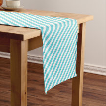 Classic blue and white diagonal stripes