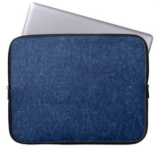 "Classic Blue Jeans" Electronics Bag Laptop Fodral