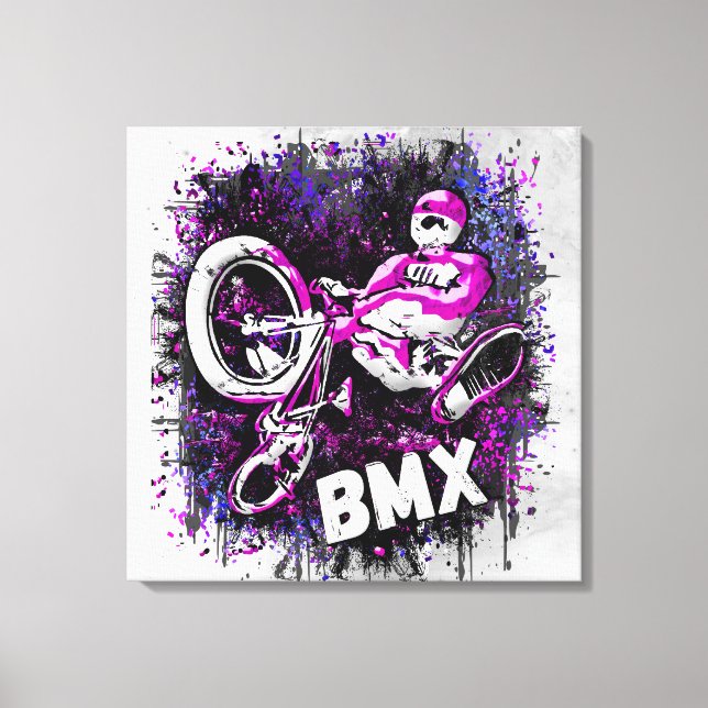 Classic Bmx Bike - Bmx Freestyle Bmx Canvas (Framsida)