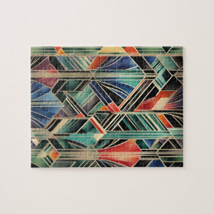 Classic Boho Jazzy Geometric Elegant Design Pussel