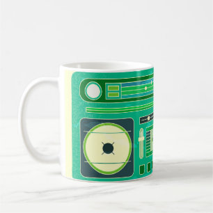 Classic Boom Box Vintage bild Kaffemugg