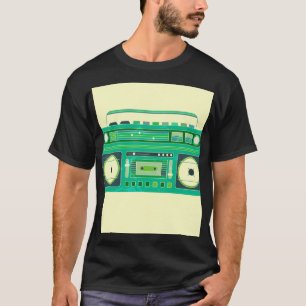 Classic Boom Box Vintage bild T Shirt