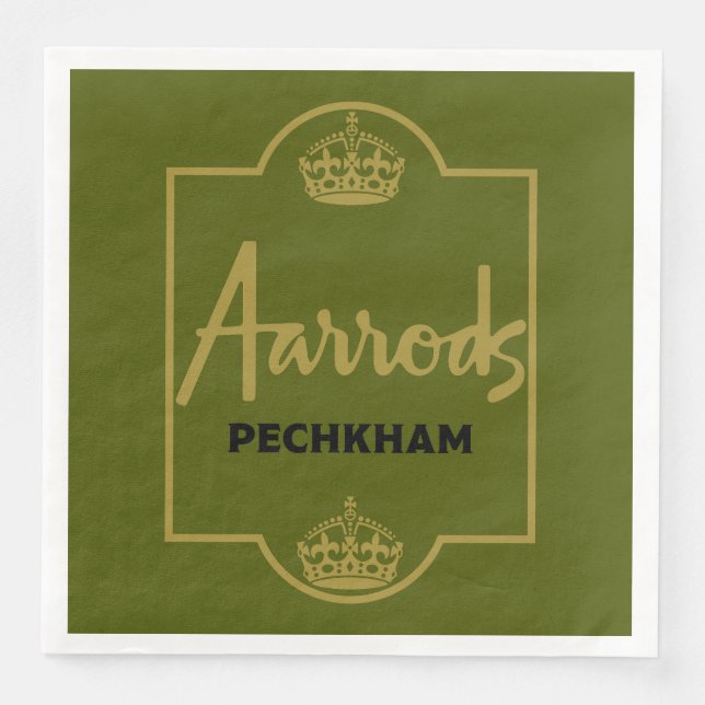 Classic British Novelty Gift Pappersservett (Framsida)