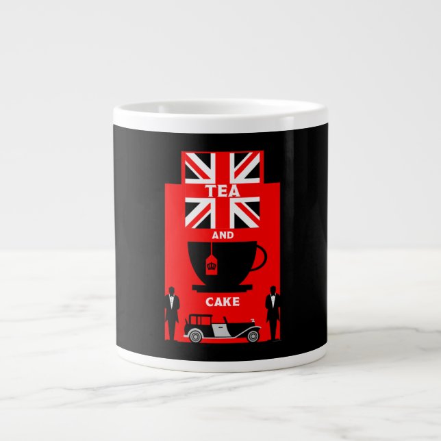 Classic British Tea Drinkers Jumbo Mugg (Framsidan)