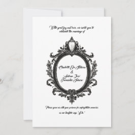 Classic Bröllop Elegance, Regal Vapensköld Inbjudningar