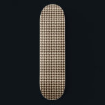 Classic Brown Ivory Pepita Houndstooth Mönster Mini Skateboard Bräda 18,5 Cm<br><div class="desc">Varje grön elegant och klassisk väv mönster,  med pepita/ houndstooth mönster i brunt och elfenbenst färg i kombination. Skateboard Pepita houndstooth brunbrunt mönster</div>