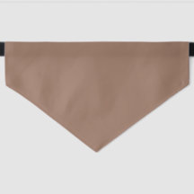 Classic Brown Pet Bandana för Hundar