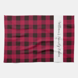 Classic Buffalo Check Family Cabin Kökshandduk