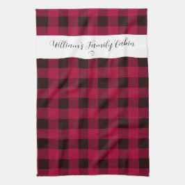 Classic Buffalo Check Family Cabin Kökshandduk