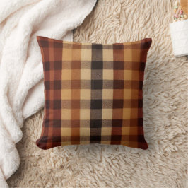 Classic Buffalo Play Rustic Brown & Terracotta Kudde