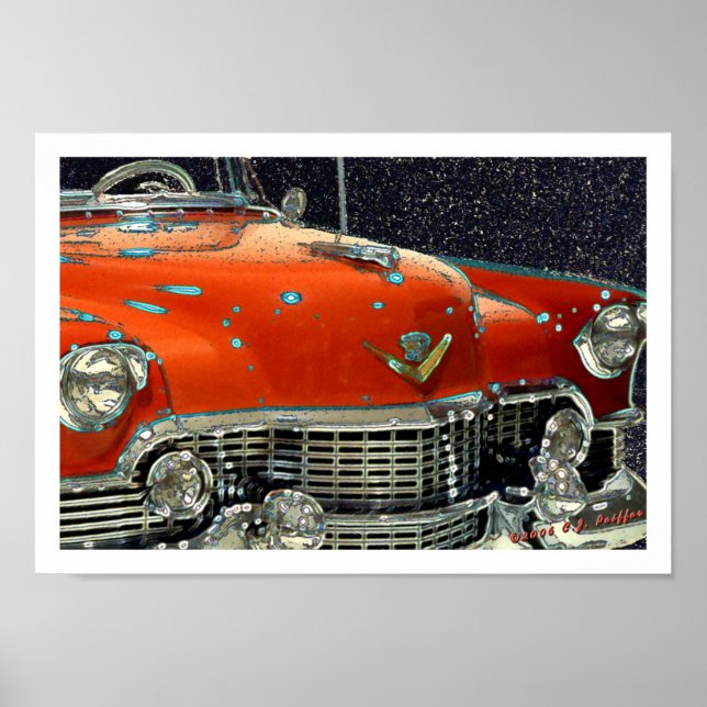 "Classic Caddy" Poster (Framsidan)