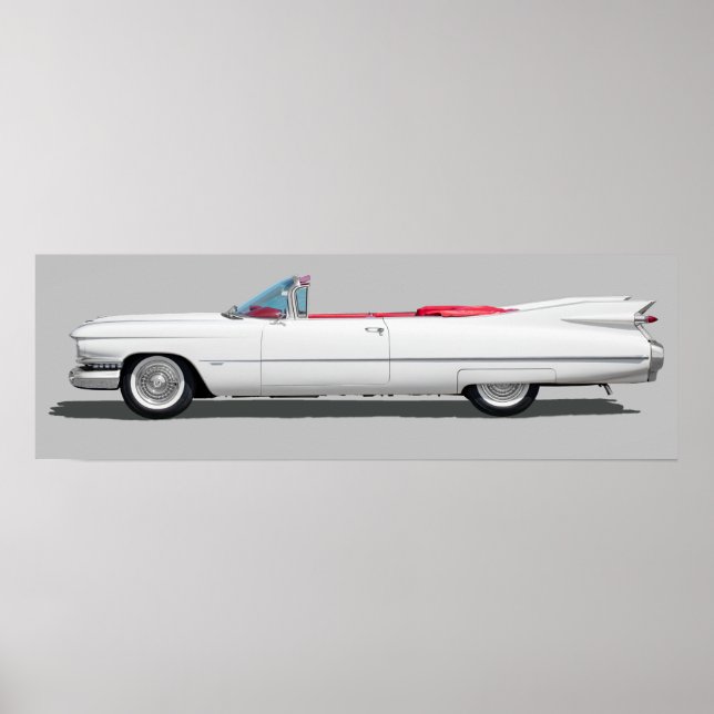 Classic Cadillac Car Poster (Framsidan)