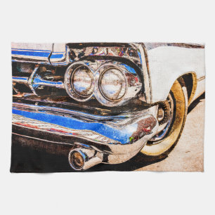 Classic Car Beauty Kökshandduk