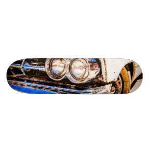 Classic Car Beauty Old School Skateboard Bräda 18 Cm