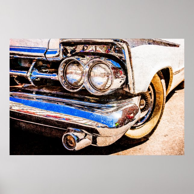 Classic Car Beauty Poster (Framsidan)