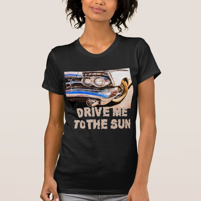 Classic Car Beauty T-shirt (Framsida)