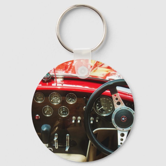 Classic Car Bra Cobra Nyckelring (Framsida)