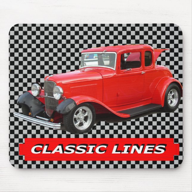 CLASSIC CAR Classic Linjer Musmatta (Framsidan)