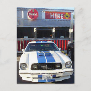 Classic Car Cruise Natt i Middag Vykort