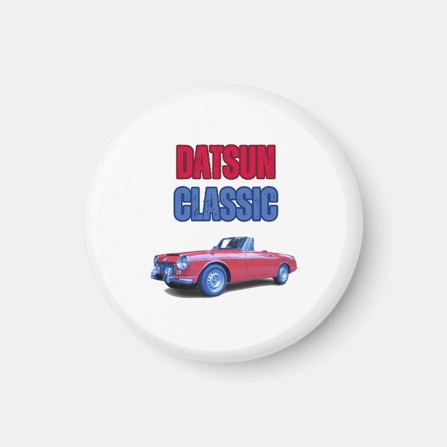 Classic Car Datsun FairLady Magnet (Framsidan)