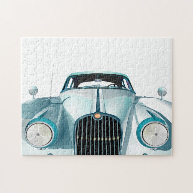 CLASSIC CAR LUXURY CAR JIGSAW PUZZZLE PUSSEL (Horisontell)