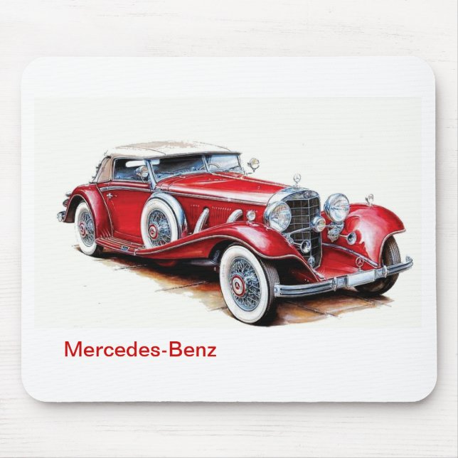 Classic Car Mousepad Musmatta (Framsidan)