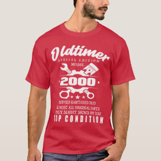 Classic Car Special Edition Model 2000 Birthday vi T Shirt