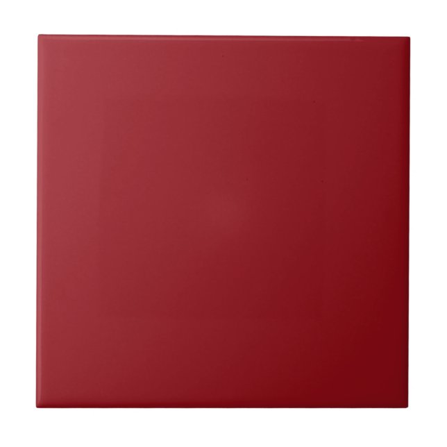 Classic Cherry Red | #920C16 Kakelplatta (Framsidan)