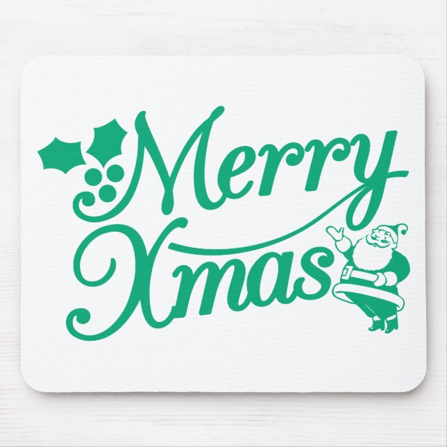 Classic Christmas Mousepad Musmatta (Framsidan)