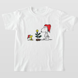 classic christmas snoopy and woodstock t shirt