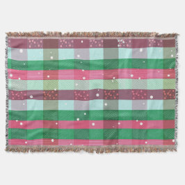 Classic Christmas Stripes Pattern Filt