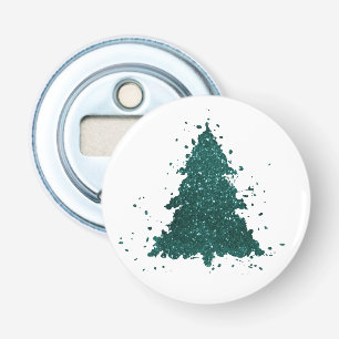 Classic Christmas Tree Gorgeous Bold Kelly Green Flasköppnare
