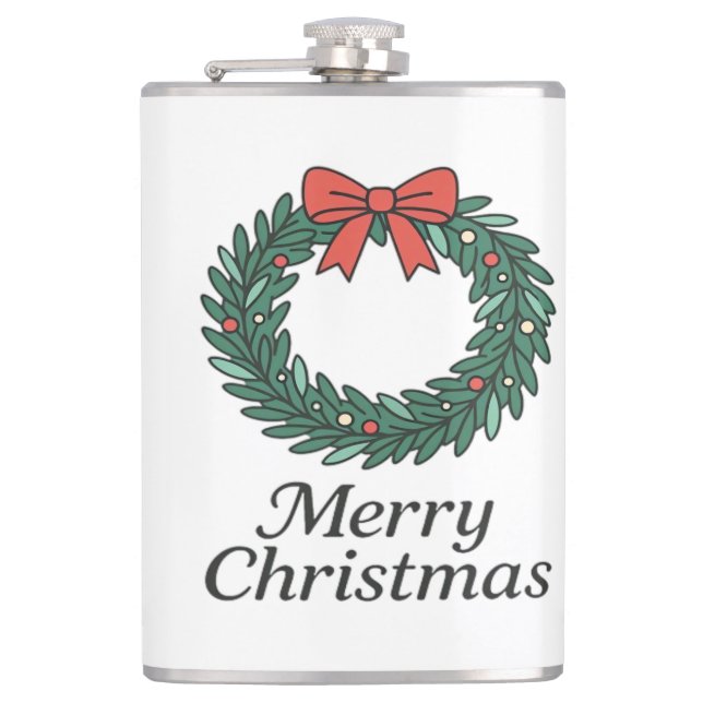 Classic Christmas Wreath – Minimalist Merry Christ Fickplunta (Framsidan)