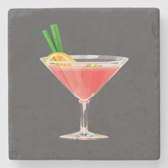Classic Cocktail Stenunderlägg (Framsidan)