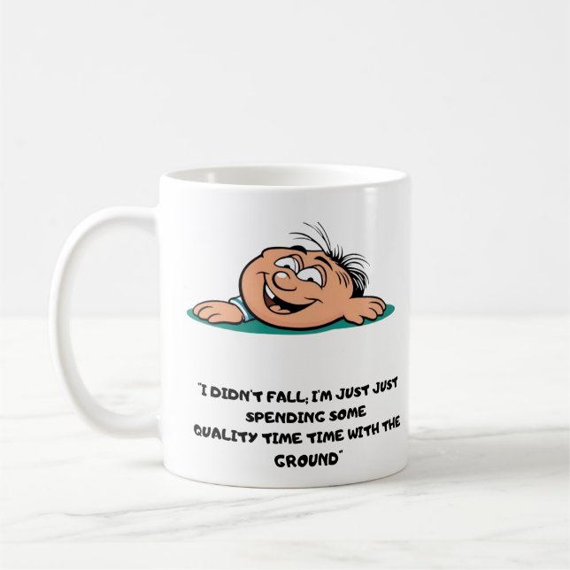 Classic Coffee  Humor Mug Kaffemugg (Vänster)