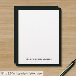 Classic Company Letterhead Brevhuvud