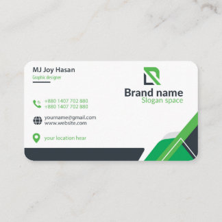 Classic Corporate business card design Visitkort