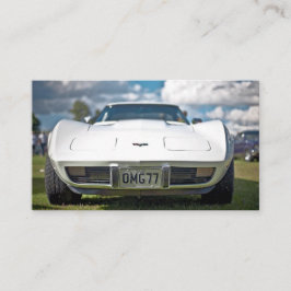 Classic Corvette Affärskort for Automotive