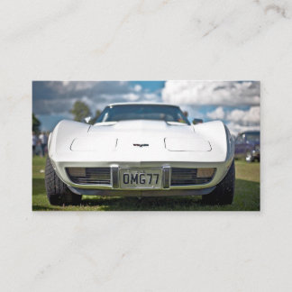 Classic Corvette Affärskort for Automotive