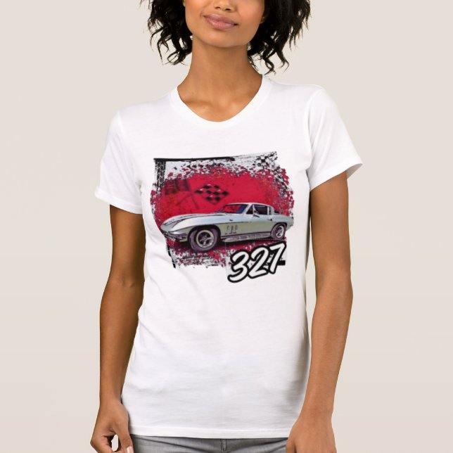 Classic Corvette T Shirt (Framsida)