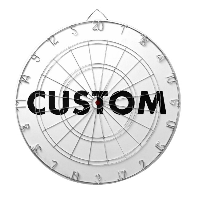 Classic Custom Dartboard - Red & Green Standard Darttavla (Framsidan)