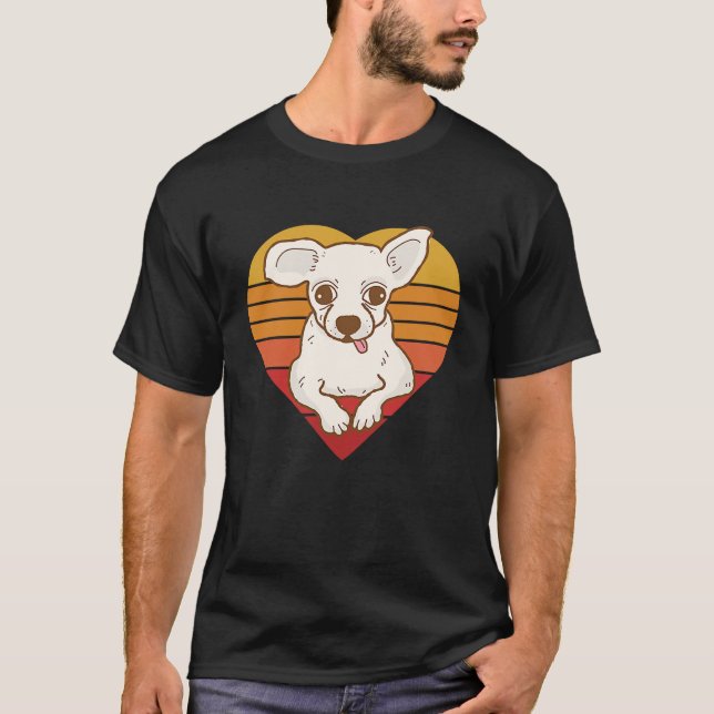 Classic Cute Chihuahua    3 T Shirt (Framsida)