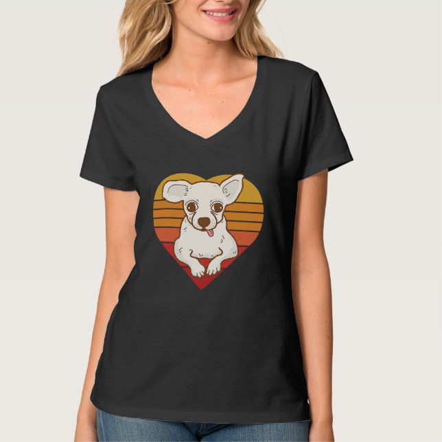 Classic Cute Chihuahua    3 T Shirt (Framsida)