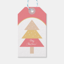 Classic Cute Rosa Tones God jul Träd